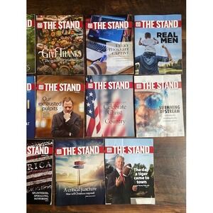 Lot of 11 AFA The Stand Magazines Christian Family Values 2022-2024 Bundle